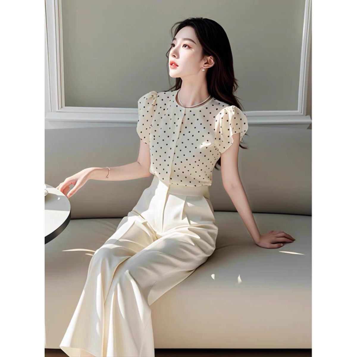 Women Formal Wear Tops - Set da due pezzi da donna