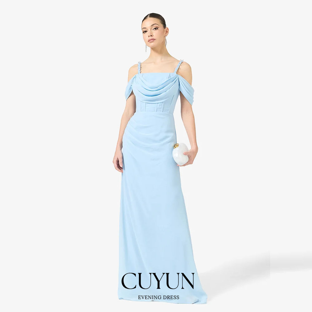 Women'S Formal Dinner Wear - CUYUN Abiti da sera formali blu
