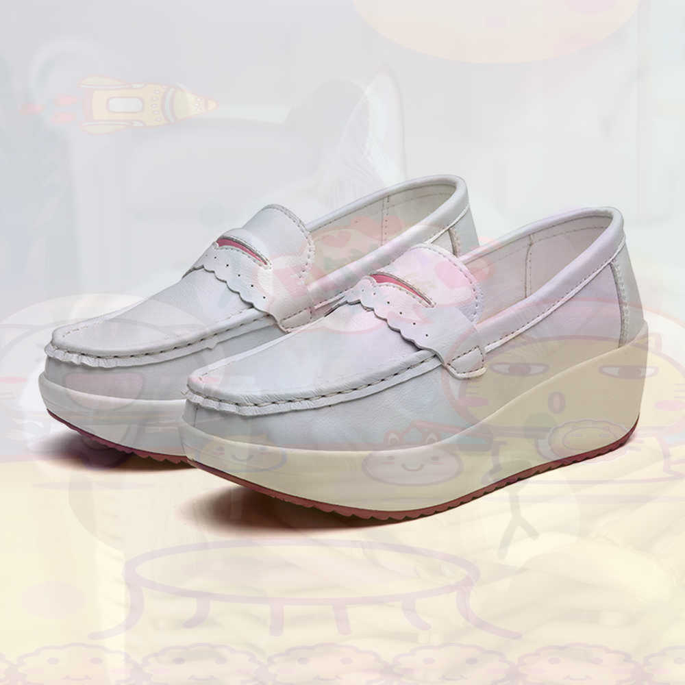 Elderly Women Formal Wear - Plataform Winter Pink Sneakers Tennis Scarpe