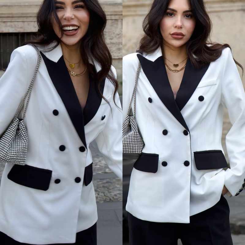 Women'S Formal Wear Jackets - Completi Moderni da Donna 2 Pezzi: