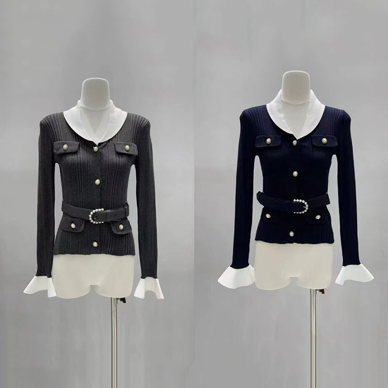 Women'S Formal Wear Cardigan - Cardigan in maglia con scollo a
