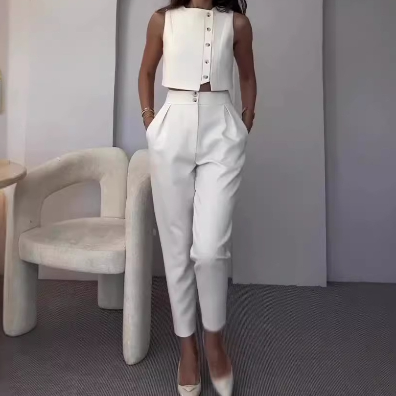 Women Formal Wear Tops - Canottiere Set da due pezzi Pantaloni