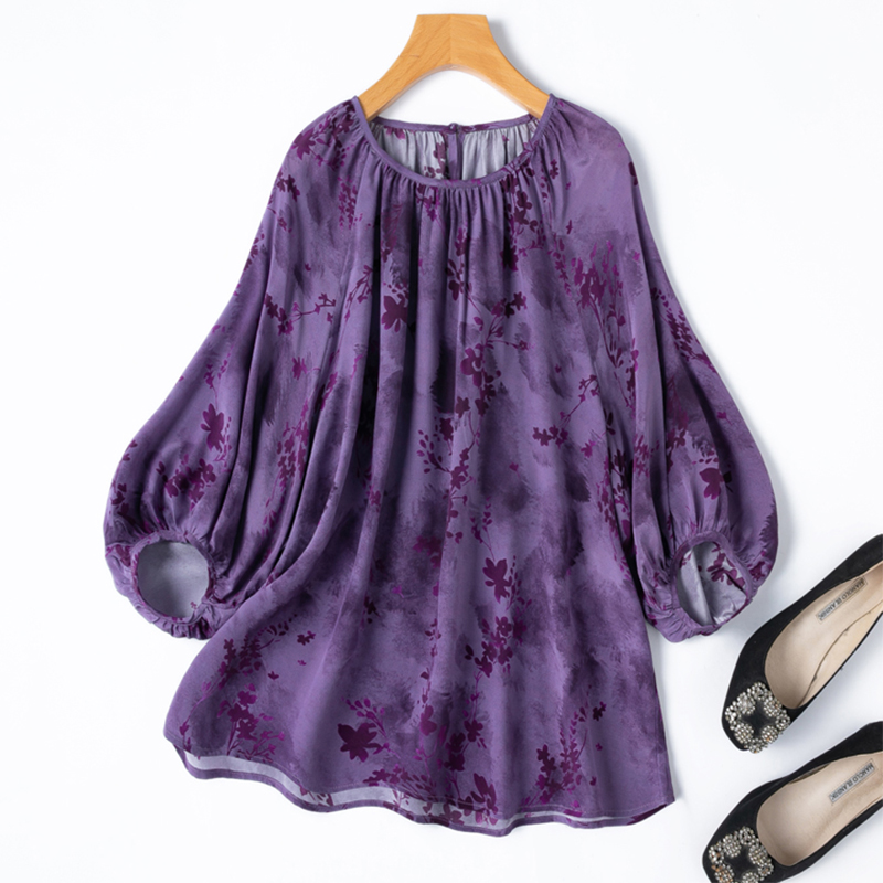 Silk Blouse Button - Camicetta di seta da donna 100%