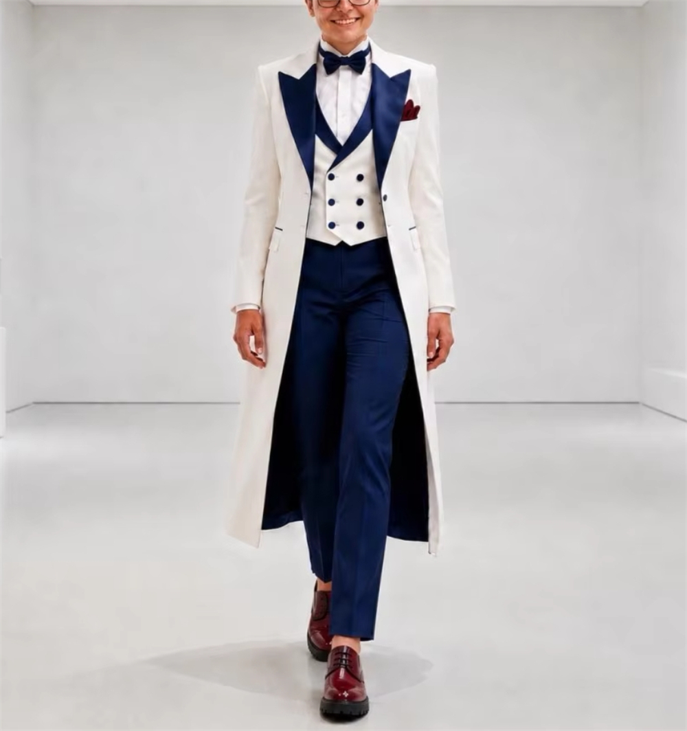 Women'S Formal Wear Jackets - Giacca da Donna Blu Navy e