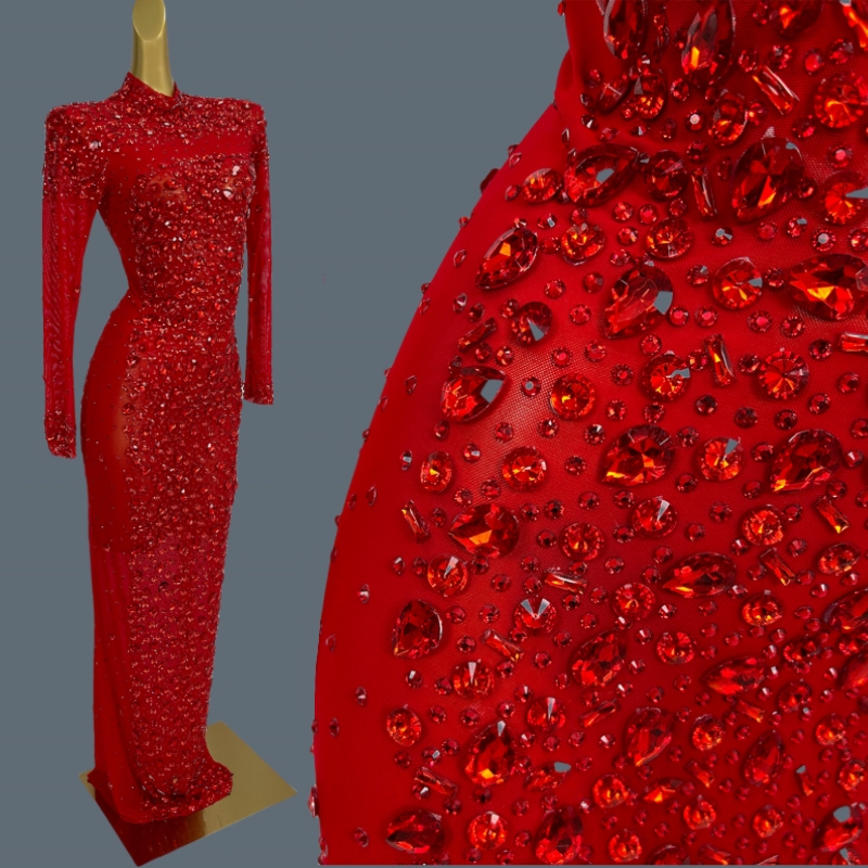Women'S Formal Dinner Wear - Abito lungo da ballo formale in