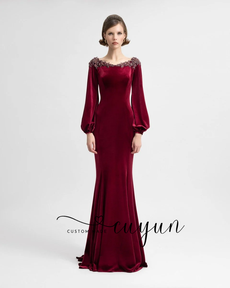 CUYUN Abito da sera bordeaux s - Women'S Formal Dinner Wear recensione e prezzo