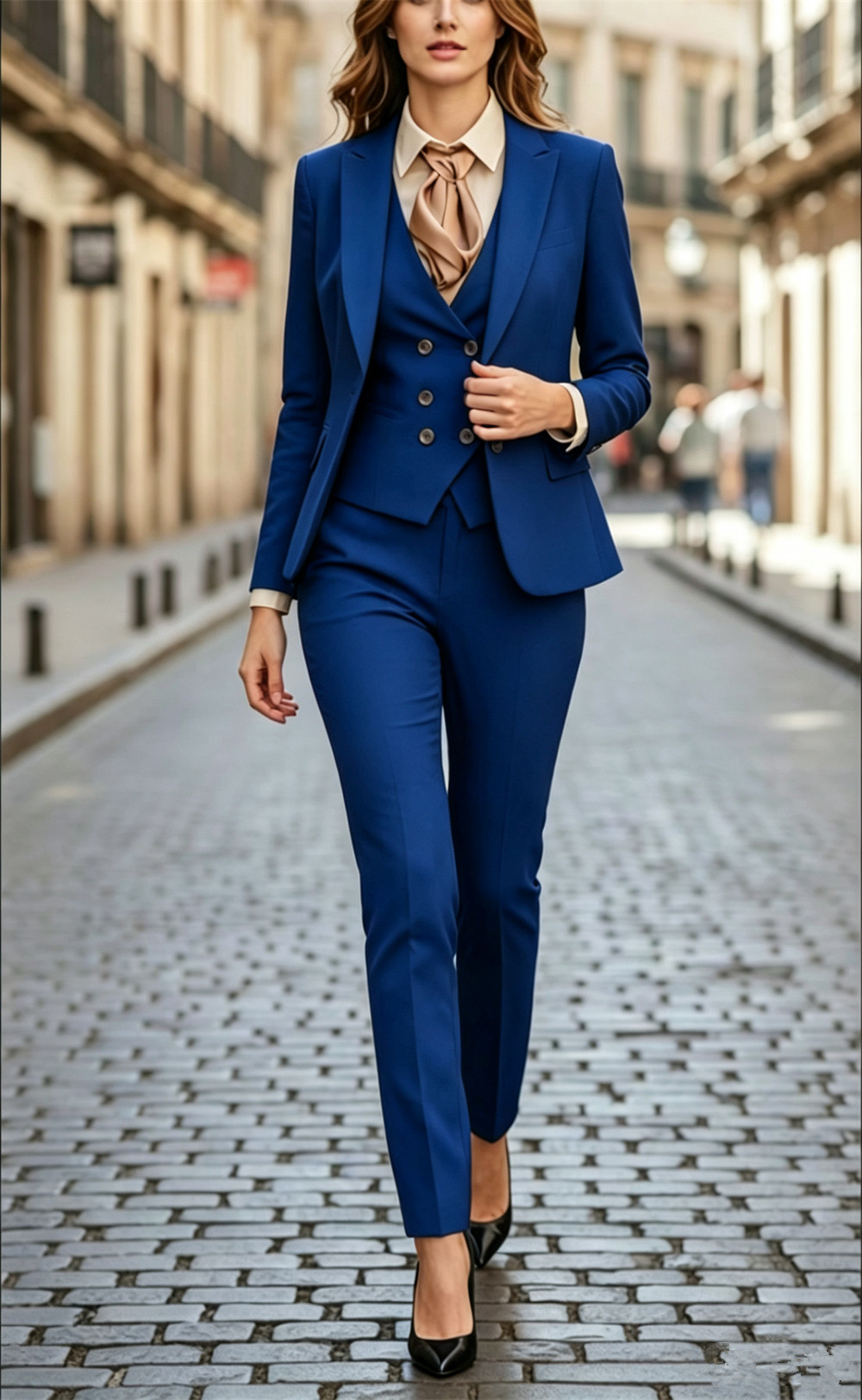 Completo da donna nero in 3 pe - Women Formal Wear Vest recensione e prezzo