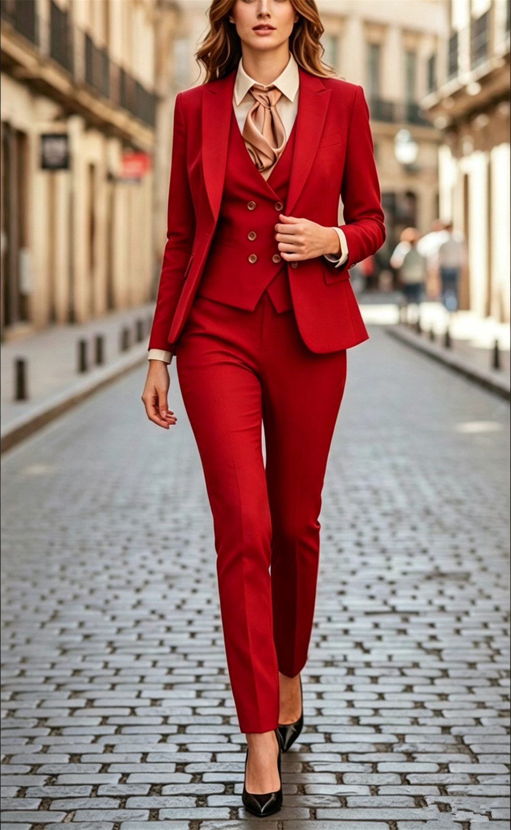Completo da donna nero in 3 pe - Women Formal Wear Vest recensione e prezzo