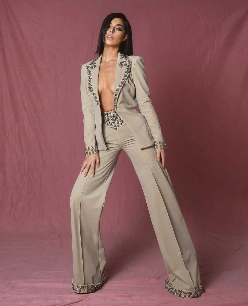Abito da donna con strass sorp - Women'S Formal Wear Jackets recensione e prezzo