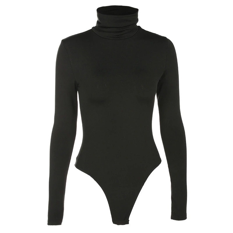 Body a Collo Alto da Donna a M - Turtleneck Bodysuit Office recensione e prezzo