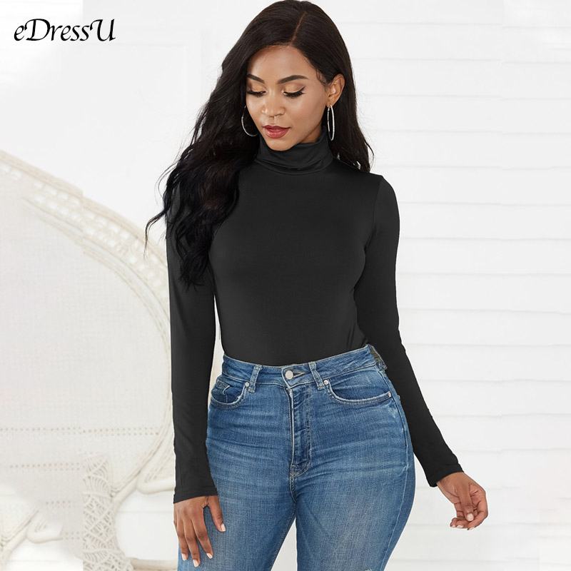 Tuta da donna Dolcevita Autunn - Turtleneck Bodysuit Office recensione e prezzo