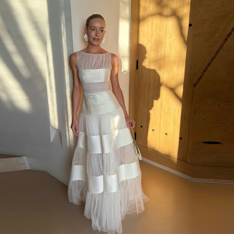 Abito Lungo da Sera/Sposa Eleg - Women'S Formal Dinner Wear recensione e prezzo