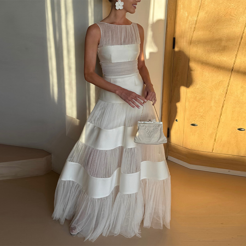 Abito Lungo da Sera/Sposa Eleg - Women'S Formal Dinner Wear recensione e prezzo