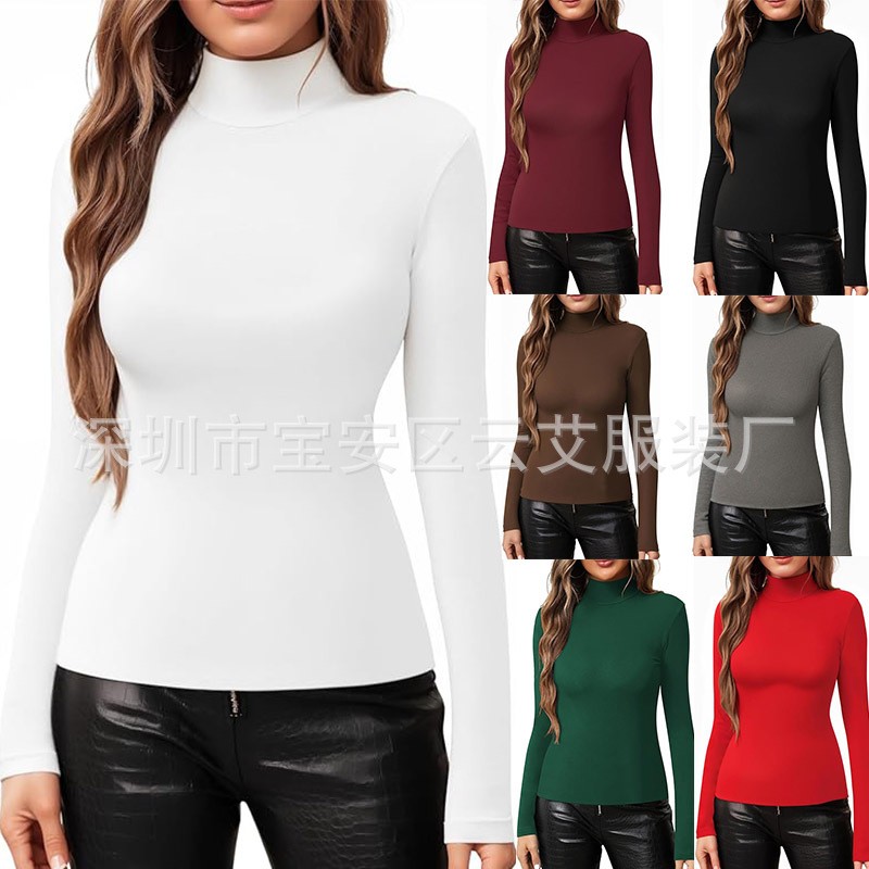 Maglia a Collo Alto Aderente d - Turtleneck Bodysuit Office recensione e prezzo