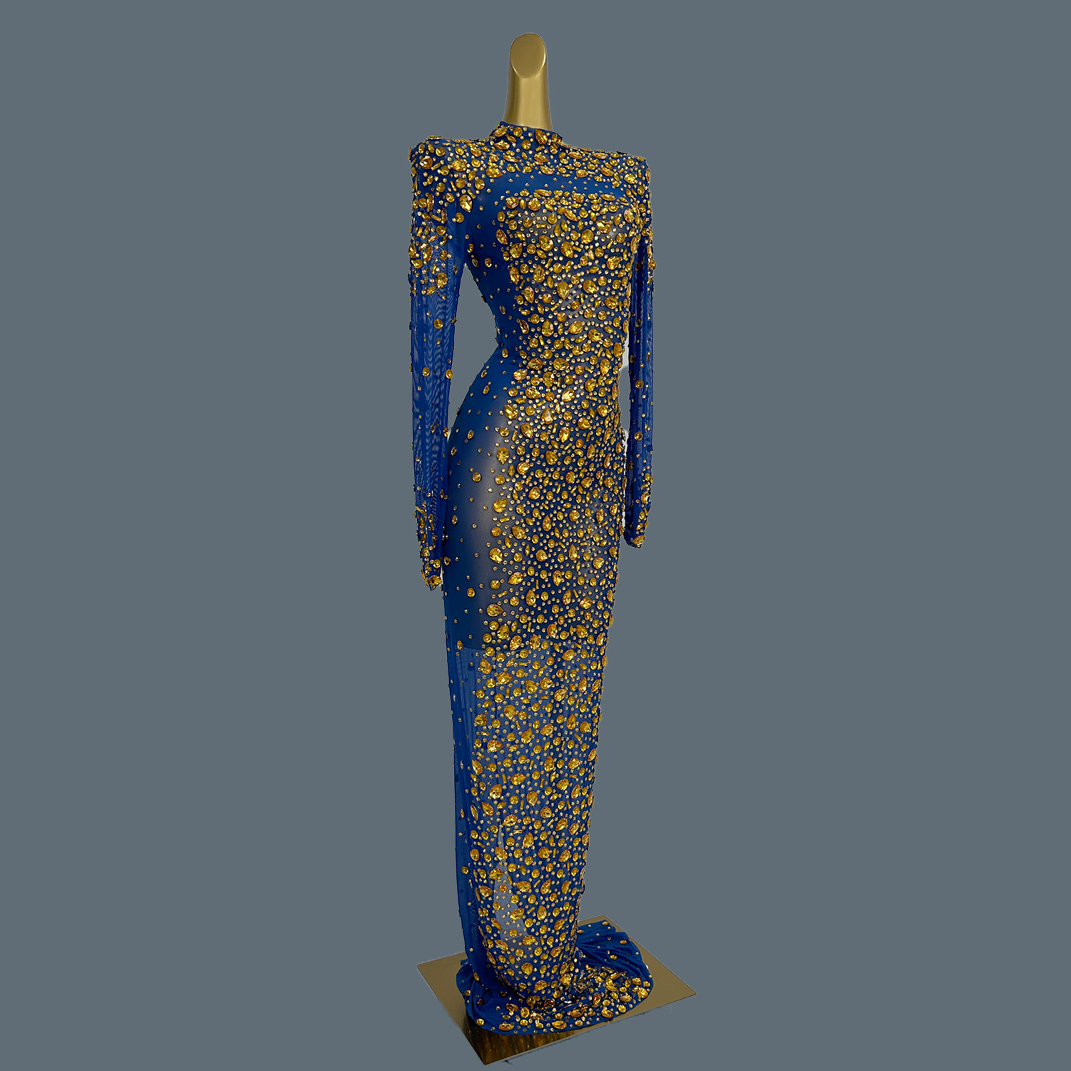 Elegante Abito Lungo in Tulle  - Women'S Formal Dinner Wear recensione e prezzo