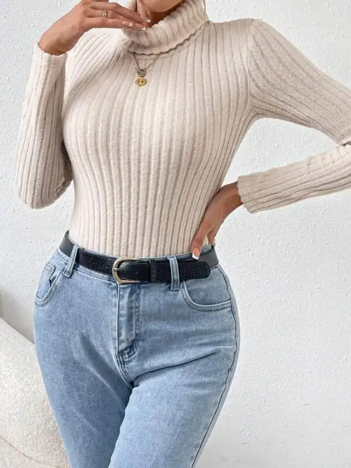 Foamlina2025 Primavera Nuova F - Turtleneck Bodysuit Office recensione e prezzo
