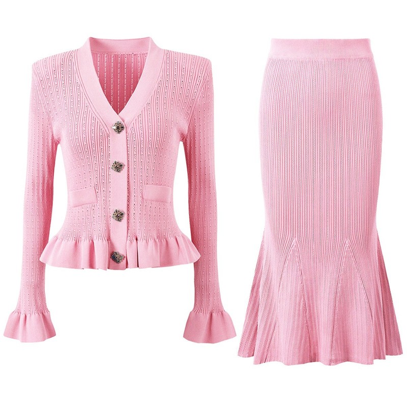 Elegante Completo Due Pezzi in - Women'S Formal Wear Cardigan recensione e prezzo
